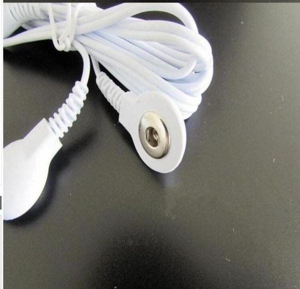 5 pcslot tens electrode lead wires cable jack 35mm plug wfour snap connectors and compatible w for tens units therapy massager 6801572
5 pcslot tens electrode lead wires cable jack 35mm plug wfour snap connectors and compatible w for tens units therapy massager 6801572