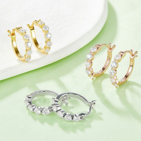 diamond pass test fashion s925 sterling silver shiny moissanite earrings hoops huggies for men women nice gift, Golden;silver
diamond pass test fashion s925 sterling silver shiny moissanite earrings hoops huggies for men women nice gift, Golden;silver