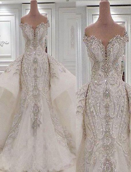 portrait mermaid wedding dresses with overskirts lace ruched sparkle rhinstone bridal gowns dubai vestidos de novia custom made6146806, White
portrait mermaid wedding dresses with overskirts lace ruched sparkle rhinstone bridal gowns dubai vestidos de novia custom made6146806, White
