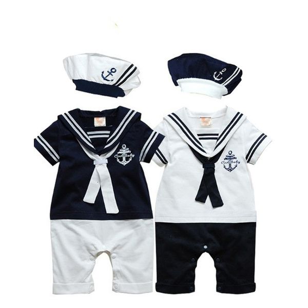 rompers baby navy romper summer born kids boys girls sailor jumpsuit hat 2pcs body short sleeve anchor printed suit 230720, Blue
rompers baby navy romper summer born kids boys girls sailor jumpsuit hat 2pcs body short sleeve anchor printed suit 230720, Blue