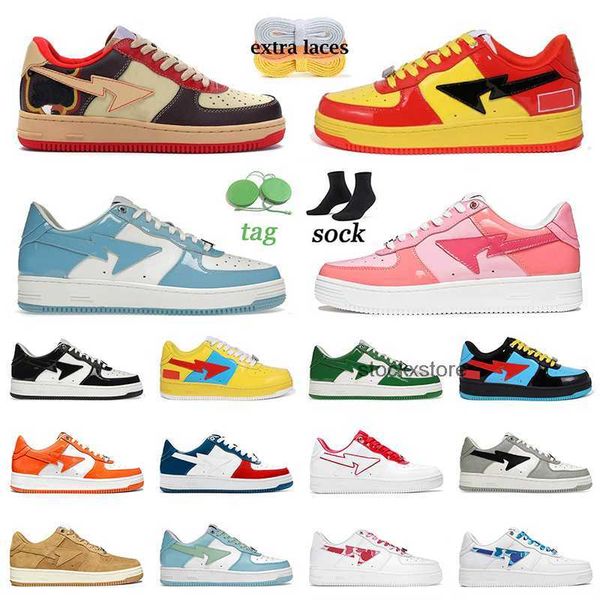 black bapestaly bapely ape with box designer casual shoes sta sk8 for men women blue pink patent white platform trainers r dhgates sneakers
black bapestaly bapely ape with box designer casual shoes sta sk8 for men women blue pink patent white platform trainers r dhgates sneakers