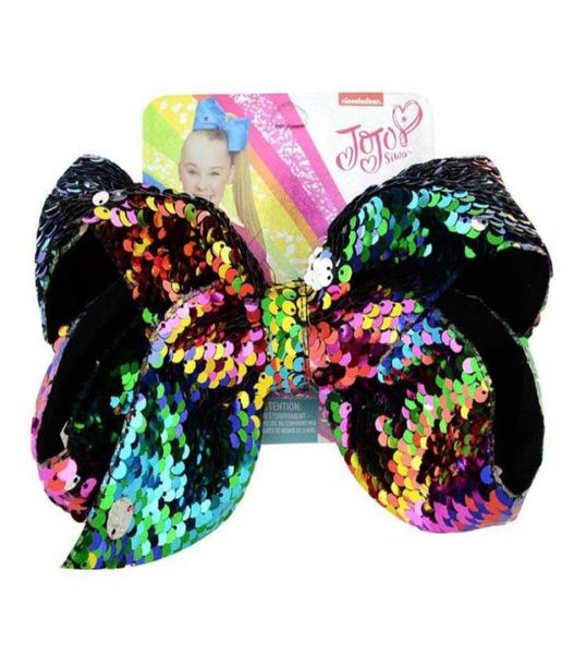 8 inch jojo siwa hair bow with clips papercard metal girls giant sequins hair accessories  styles2572369, Slivery;white 
8 inch jojo siwa hair bow with clips papercard metal girls giant sequins hair accessories  styles2572369, Slivery;white