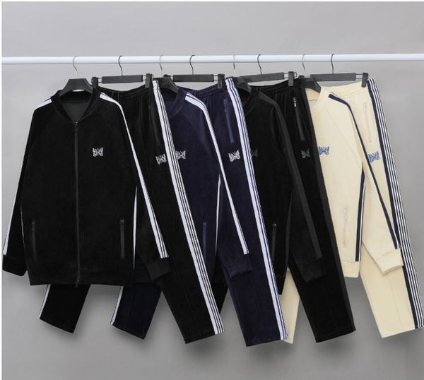 men s tracksuits japan streetweart velvet needles awge sweatpants men women 1 pants butterfly embroidery trousers 230720, Gray
men s tracksuits japan streetweart velvet needles awge sweatpants men women 1 pants butterfly embroidery trousers 230720, Gray