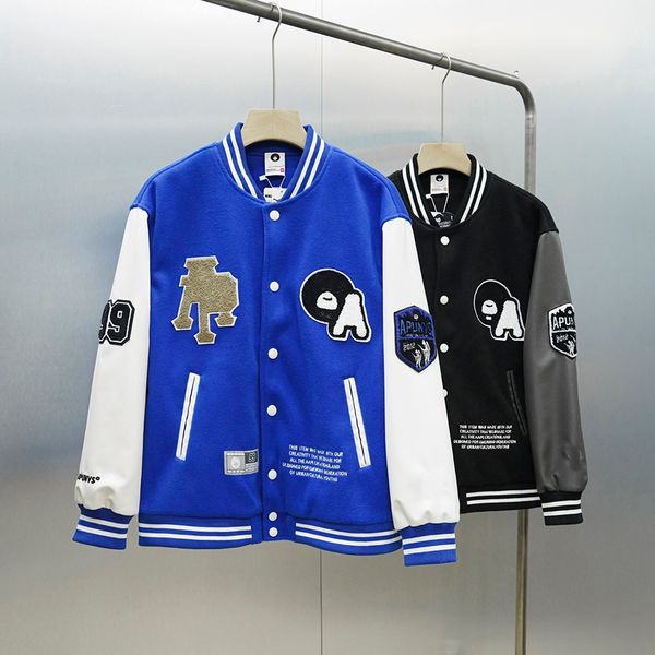 designer mens baseball jackets fashion letterman jacket casual loose coat classic letters outerwear coats man woman 23fw, Black;brown
designer mens baseball jackets fashion letterman jacket casual loose coat classic letters outerwear coats man woman 23fw, Black;brown