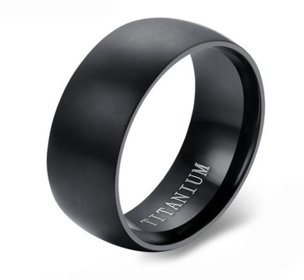 round surface mens classic black titanium steel plain wedding engagement band ring5990883, Silver
round surface mens classic black titanium steel plain wedding engagement band ring5990883, Silver