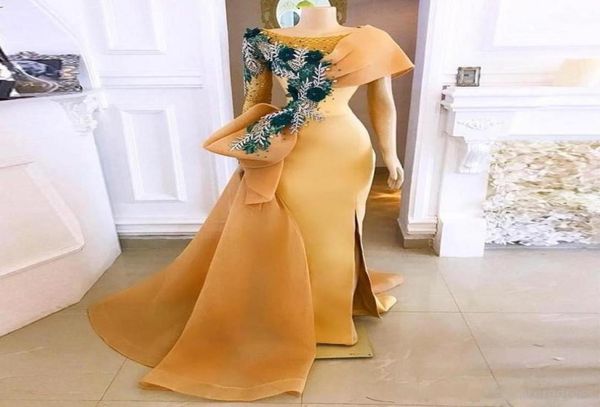 gold one shoulder prom dresses scoop appliques flowers mermaid evening dresses side split big bow dubai formal party gowns1390566, Black
gold one shoulder prom dresses scoop appliques flowers mermaid evening dresses side split big bow dubai formal party gowns1390566, Black