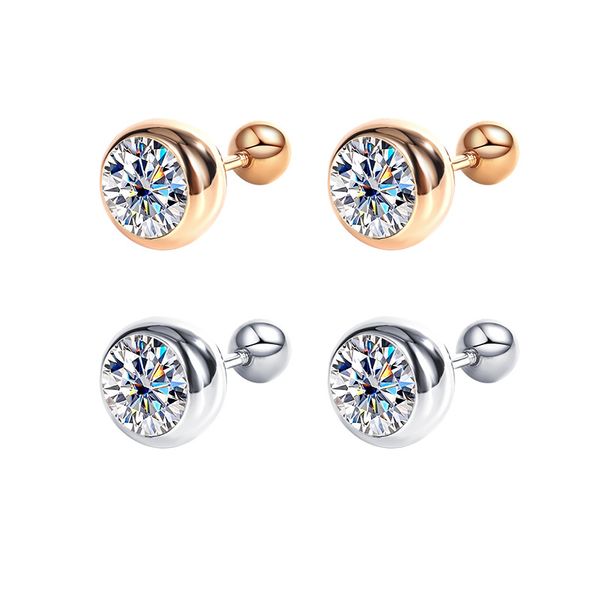 new trendy 925 sterling silver gold plated passed test 1ct moissanite earrings studs for girls women nice gift, Golden;silver
new trendy 925 sterling silver gold plated passed test 1ct moissanite earrings studs for girls women nice gift, Golden;silver
