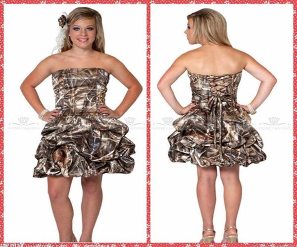 amazing strapless ball gown camo short wedding dresses 2015 custom made in china spring summer mini draped bridal gowns lace up ba2255918, White
amazing strapless ball gown camo short wedding dresses 2015 custom made in china spring summer mini draped bridal gowns lace up ba2255918, White
