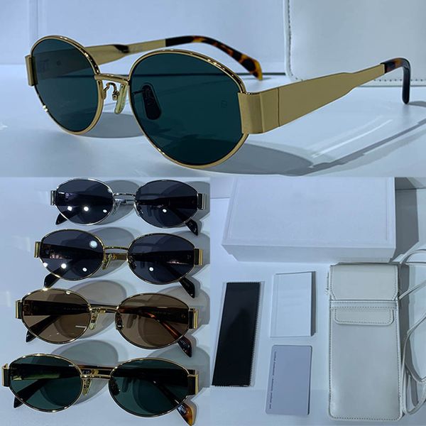 arc de triomphe designer oval frame sunglasses cl4s235u womens metal frame green lens gold leg temple signature casual business glasses whit, White;black
arc de triomphe designer oval frame sunglasses cl4s235u womens metal frame green lens gold leg temple signature casual business glasses whit, White;black