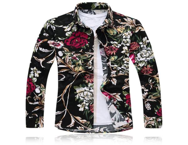 2017 new spring autumn men shirts casual long sleeve shirt for male fashion brand print floral dress shirt man plus size m7xl5664230, White;black
2017 new spring autumn men shirts casual long sleeve shirt for male fashion brand print floral dress shirt man plus size m7xl5664230, White;black
