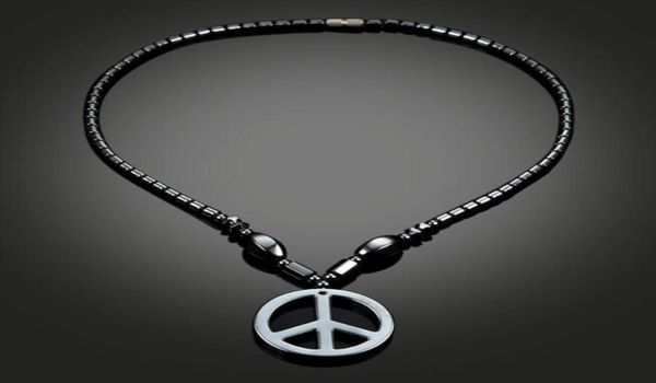 fashion simple pendant black magnet necklace and peace sign necklace for men and women 3202062, Silver
fashion simple pendant black magnet necklace and peace sign necklace for men and women 3202062, Silver