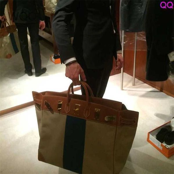 outdoor bags hac 50cm h ermess handbag canvas and leather stitching genuine leather with canvas large capacity business trip luggage canvas
outdoor bags hac 50cm h ermess handbag canvas and leather stitching genuine leather with canvas large capacity business trip luggage canvas