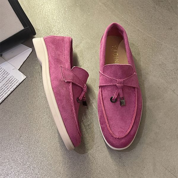 dress shoes sport women flats 2023 trend spring autumn platform suede loafers casual ladies walking non slip chaussure femme 230719, Black
dress shoes sport women flats 2023 trend spring autumn platform suede loafers casual ladies walking non slip chaussure femme 230719, Black