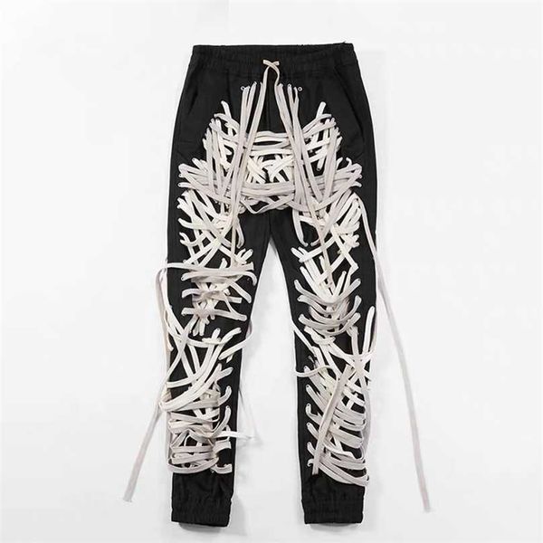 /men's wear high street patchwork strings bandage male's trouser high waist casual slim pants streetwear fashion, Blue
/men's wear high street patchwork strings bandage male's trouser high waist casual slim pants streetwear fashion, Blue