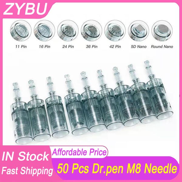 50 pcs dr.pen m8 needles cartridge bayonet cartridges 11 16 24 36 42 pin 3d 5d nano silicone needle mts micro skin needling dermapen derma p
50 pcs dr.pen m8 needles cartridge bayonet cartridges 11 16 24 36 42 pin 3d 5d nano silicone needle mts micro skin needling dermapen derma p