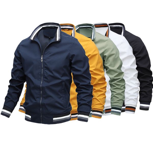 men's jackets quality bomber casual jacket men autumn zipper outerwear sportswear mens for male windbreaker coats spring 230719, Black;brown
men's jackets quality bomber casual jacket men autumn zipper outerwear sportswear mens for male windbreaker coats spring 230719, Black;brown