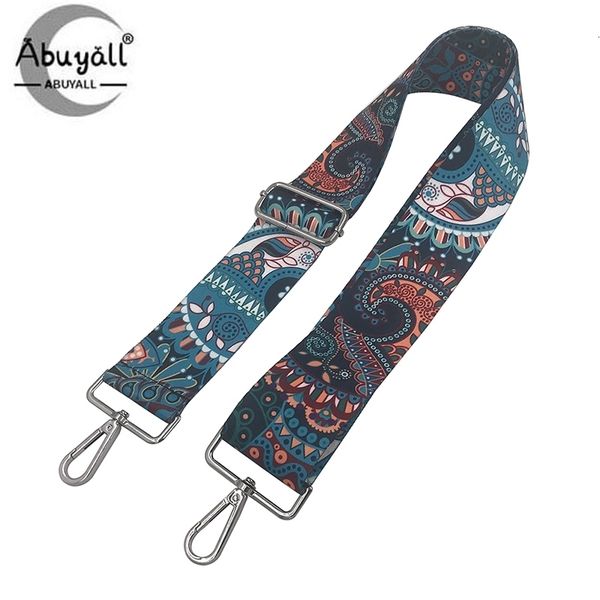 bag parts accessories abuyall adjustable canvas strap wide shoulder floral replacement belt 230719, Black 
bag parts accessories abuyall adjustable canvas strap wide shoulder floral replacement belt 230719, Black