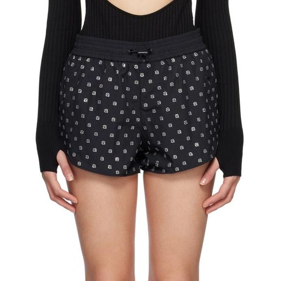designer women casual black marathon shorts crystal-cut wide leg letter ribbon versatile waist pleated women's pants spring summer shor, White;black
designer women casual black marathon shorts crystal-cut wide leg letter ribbon versatile waist pleated women's pants spring summer shor, White;black