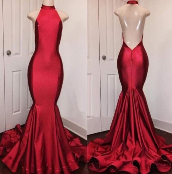 elegant red backless long evening dress halter neck mermaid sweep train prom gowns 2018 formal evening dres8328435, Black
elegant red backless long evening dress halter neck mermaid sweep train prom gowns 2018 formal evening dres8328435, Black