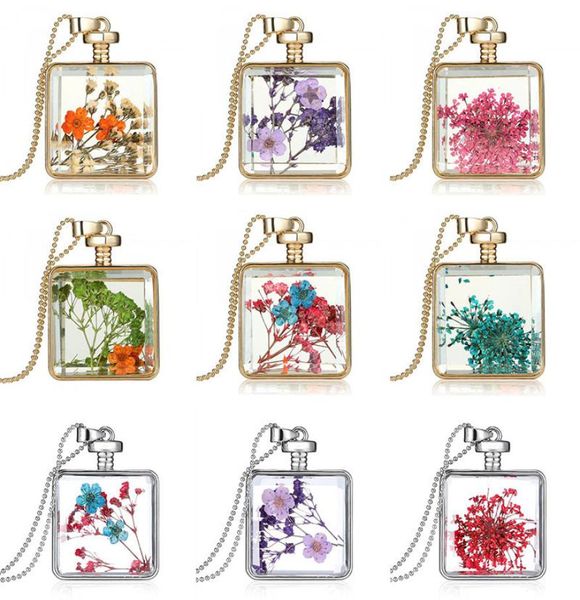 vintage pressed flower necklace silver plated with glass dried flower choker pendant long necklace for women party will and sandy 8709255 
vintage pressed flower necklace silver plated with glass dried flower choker pendant long necklace for women party will and sandy 8709255