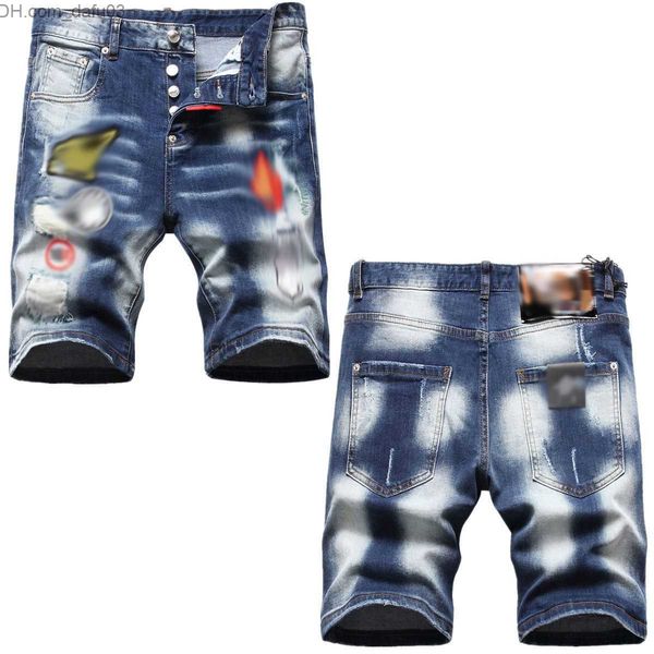 men's jeans mens short denim jeans straight holes tight jeans casual summer night club blue cotton men pants italy style z230720
men's jeans mens short denim jeans straight holes tight jeans casual summer night club blue cotton men pants italy style z230720