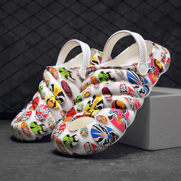 sandals brand clogs men's sandals casual shoes eva lightweight sandals summer beach zapatillas hombre colorful shoes 230719, Black 
sandals brand clogs men's sandals casual shoes eva lightweight sandals summer beach zapatillas hombre colorful shoes 230719, Black