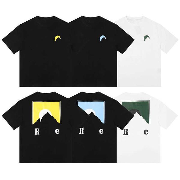 designer rude classic high version niche trendy brand american mountain sunset letter print loose and lazy style men and women short, White;black
designer rude classic high version niche trendy brand american mountain sunset letter print loose and lazy style men and women short, White;black