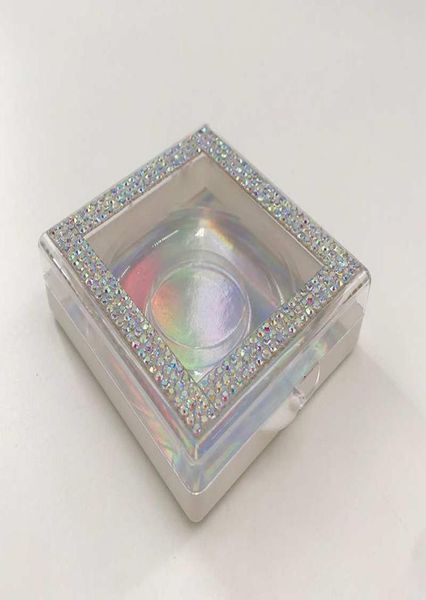 25mm 3d 27mm 3d mink eyelashes custom packaging empty glitter rhinestone box selling natural 5d mink false lashes6545585