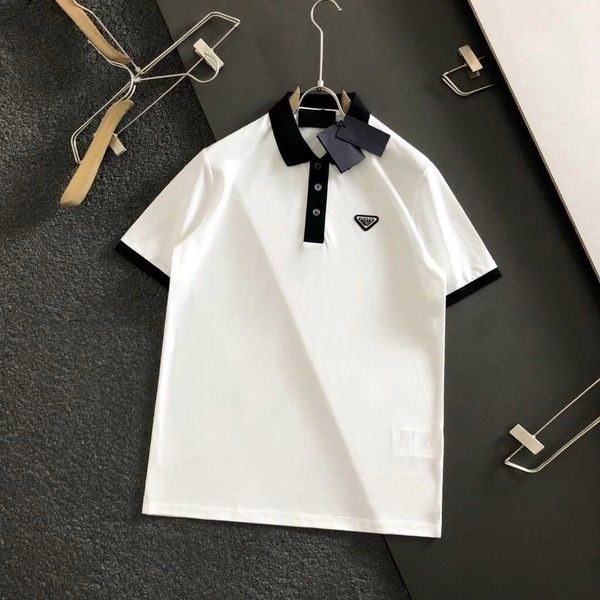 summer men's color patchwork lapel pullover polo shirt short sleeve, wool woven blend soft comfortable not shrink, college style men an, White;black
summer men's color patchwork lapel pullover polo shirt short sleeve, wool woven blend soft comfortable not shrink, college style men an, White;black