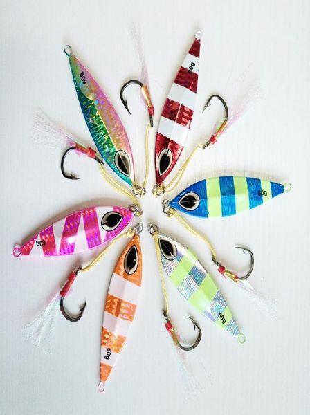 60g luminous slow jigging lures 6 colors metal jigs 3d eye luminous big game trolling lures9070109 
60g luminous slow jigging lures 6 colors metal jigs 3d eye luminous big game trolling lures9070109