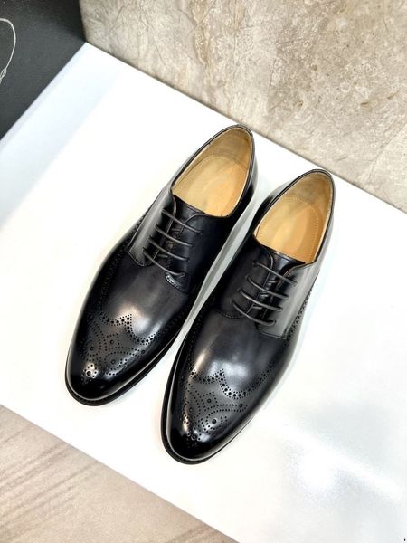 5a original box luxurious men busienss dress shoes lace up genuine leather shoes trendy british style boots male leisure offical party desig, Black
5a original box luxurious men busienss dress shoes lace up genuine leather shoes trendy british style boots male leisure offical party desig, Black