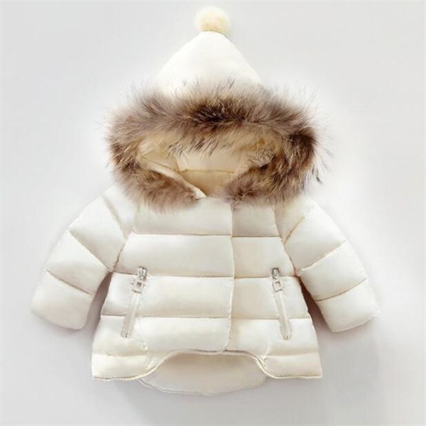 girl boy down jacket thick cotton padded infant toddler fur hooded coat solid snow suit zipper clothes, Blue;gray
girl boy down jacket thick cotton padded infant toddler fur hooded coat solid snow suit zipper clothes, Blue;gray