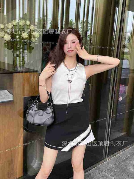 women's tanks & camis designer new product hardware chain drawstring combed knit vest, spicy girl must wear women's clothing xl8c, White
women's tanks & camis designer new product hardware chain drawstring combed knit vest, spicy girl must wear women's clothing xl8c, White