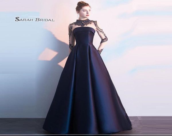 aline highneck sweep taffeta beads zipper long sleeves ruched prom dresses party dress s8792354, Black
aline highneck sweep taffeta beads zipper long sleeves ruched prom dresses party dress s8792354, Black