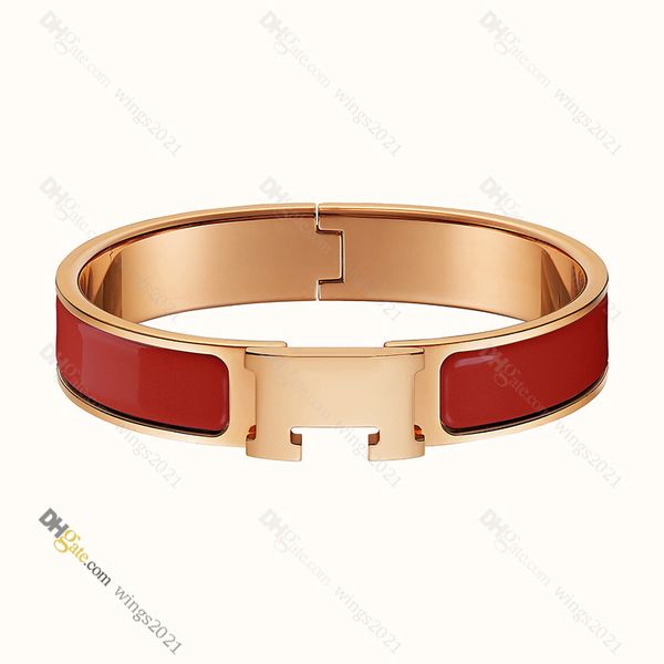 designer bracelet for women classic letter h bracelet titanium steel enamel bracelets gold-plated never fading non-allergic rose gold bracel, Black
designer bracelet for women classic letter h bracelet titanium steel enamel bracelets gold-plated never fading non-allergic rose gold bracel, Black