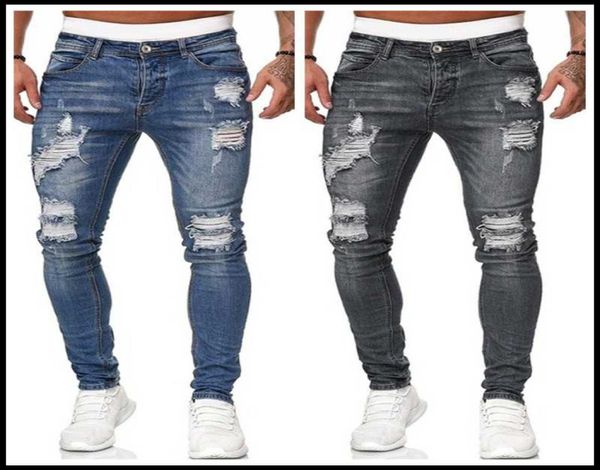 2020 new 5 colors men039s ripped jeans fashion slim denim pencil pants street hipster cowboy trousers s3xl drop 7321798, Blue
2020 new 5 colors men039s ripped jeans fashion slim denim pencil pants street hipster cowboy trousers s3xl drop 7321798, Blue