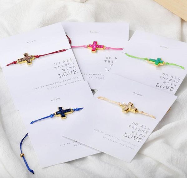 simple cross bracelet adjustable braid lucky string rope bracelets for women men children handmade jewelry3445427, Golden;silver
simple cross bracelet adjustable braid lucky string rope bracelets for women men children handmade jewelry3445427, Golden;silver