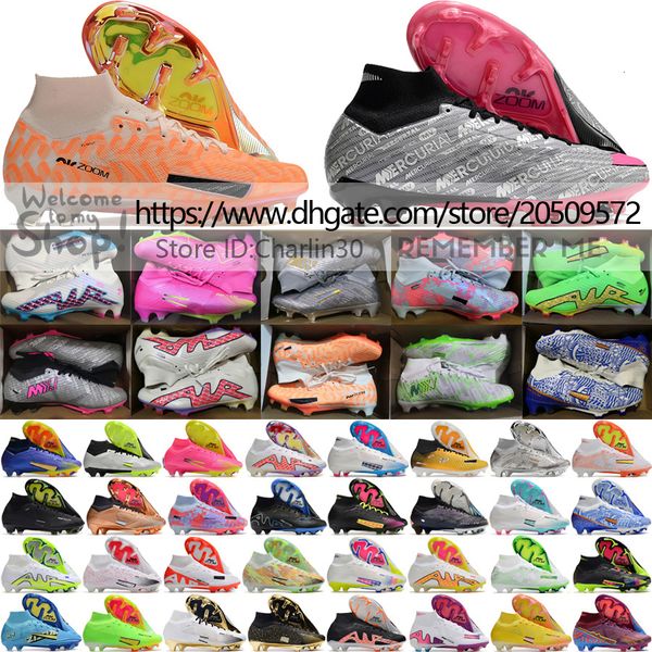 send with bag quality football boots zoom mercuriales superflys 9 elite fg soccer shoes mbappe ronaldo mens training leather comfortable acc, Black
send with bag quality football boots zoom mercuriales superflys 9 elite fg soccer shoes mbappe ronaldo mens training leather comfortable acc, Black