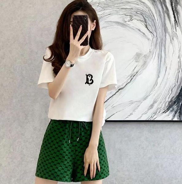 two piece women sets luxury brand tracksuits designer t-shirt letter print contrast loose shorts fashion brand womens clothing, Gray
two piece women sets luxury brand tracksuits designer t-shirt letter print contrast loose shorts fashion brand womens clothing, Gray