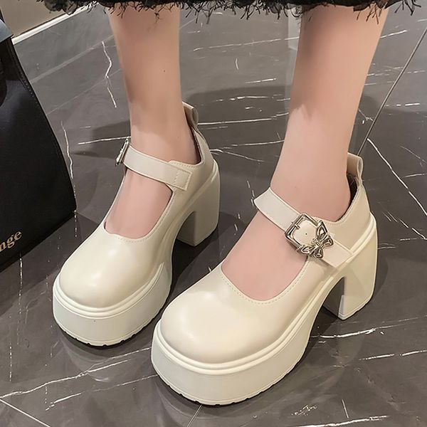 dress shoes fashion bow buckle chunky platform pumps women super high heels mary jane shoes woman autumn thick heeled party shoes mujer 2307, Black
dress shoes fashion bow buckle chunky platform pumps women super high heels mary jane shoes woman autumn thick heeled party shoes mujer 2307, Black