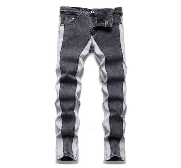 men039s jeans mcikkny men vintage biker casual jean trousers patchwork straight washed denim pants streetwear plus size 2842me20244029052, Blue
men039s jeans mcikkny men vintage biker casual jean trousers patchwork straight washed denim pants streetwear plus size 2842me20244029052, Blue