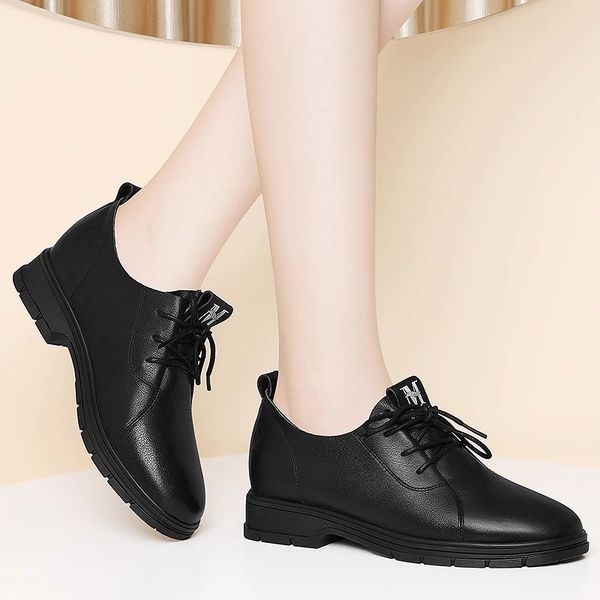 british wind small shoes women's spring 2023 new comfortable joker leather soft-soled women's shoes casual shoes flat shoes, Black
british wind small shoes women's spring 2023 new comfortable joker leather soft-soled women's shoes casual shoes flat shoes, Black