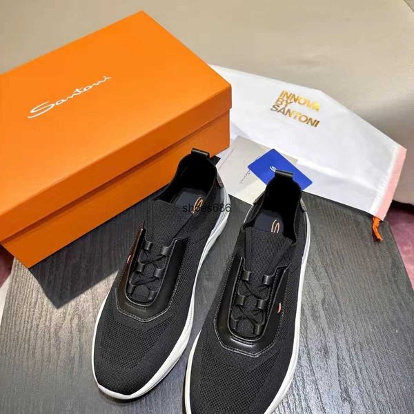 fashion designer sann fly woven and frosted leather handsome sports shoes for men super soft comfortable lightweight breathable casual shoes, Black
fashion designer sann fly woven and frosted leather handsome sports shoes for men super soft comfortable lightweight breathable casual shoes, Black