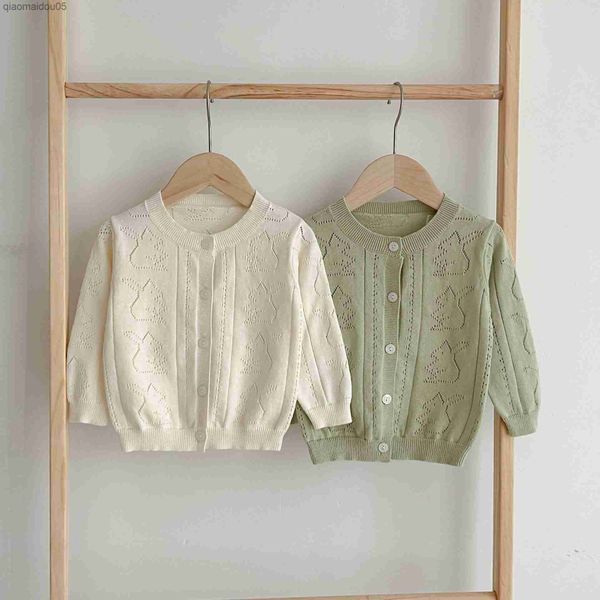 2023 summer new baby solid knit cardigan thin cotton infant breathable jacket knitted coat cute bear boy girl sunscreen clothing l230712, Blue;gray
2023 summer new baby solid knit cardigan thin cotton infant breathable jacket knitted coat cute bear boy girl sunscreen clothing l230712, Blue;gray