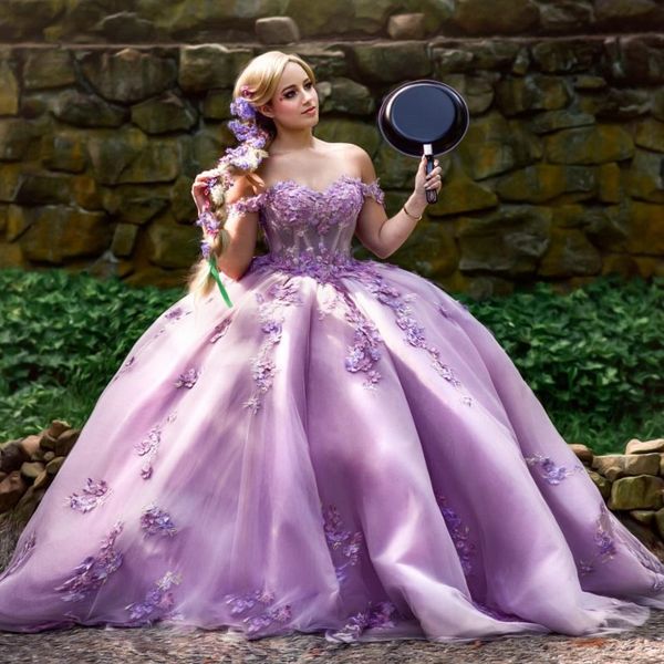 lavender princess sweetheart quinceanera dresses ball gown sweetheart 3d flowers beaded lace tulle prom dress puffy sweet 15 16 gown, Blue;red
lavender princess sweetheart quinceanera dresses ball gown sweetheart 3d flowers beaded lace tulle prom dress puffy sweet 15 16 gown, Blue;red