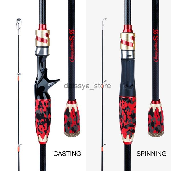 boat fishing rods sougayilang casting spinning fishing rod carbon fiber 4 section 1.8-2.1m lure rod freshwater saltwater travel rod fishing
boat fishing rods sougayilang casting spinning fishing rod carbon fiber 4 section 1.8-2.1m lure rod freshwater saltwater travel rod fishing