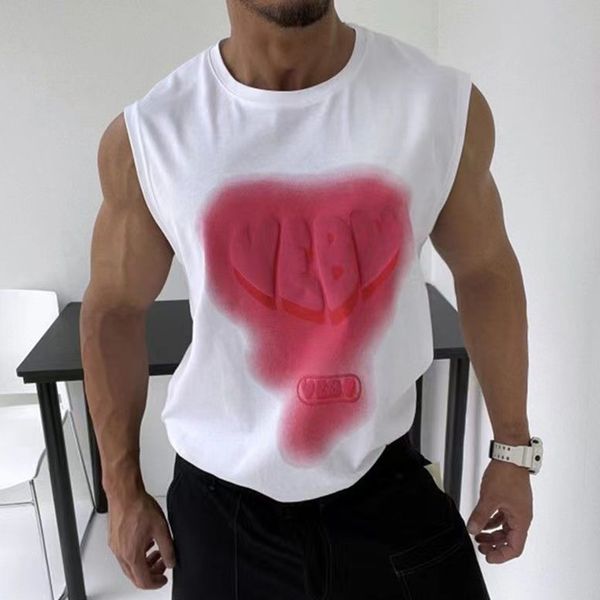 men tank casual slim vest trend fitness sports quick drying sleeveless t shirt muscle man jersey vests loose sweatshirt 230719, White;black
men tank casual slim vest trend fitness sports quick drying sleeveless t shirt muscle man jersey vests loose sweatshirt 230719, White;black