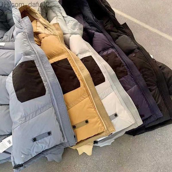 men's down parkas brand mens toney parkas 21fw metal nylon down cotton jacket warm embroidered cuff coat parka size m-2xl z230720, Black
men's down parkas brand mens toney parkas 21fw metal nylon down cotton jacket warm embroidered cuff coat parka size m-2xl z230720, Black