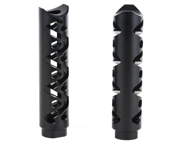 7 inch tactical muzzle brake compensator 9mm 12x28 unef thread with crush washer4032011
7 inch tactical muzzle brake compensator 9mm 12x28 unef thread with crush washer4032011
