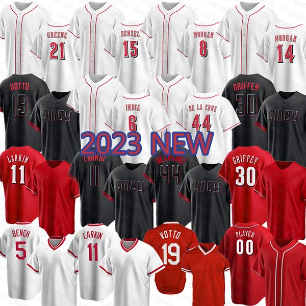 custom baseball jersey pete rose barry larkin johnny bench 44 elly de la cruz jonathan india ken griffey jr reds joe morgan nick senzel wil, Blue;black
custom baseball jersey pete rose barry larkin johnny bench 44 elly de la cruz jonathan india ken griffey jr reds joe morgan nick senzel wil, Blue;black